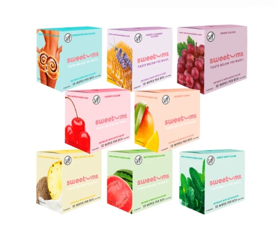 Sweetums 10 Pack Variety Wipes Pack