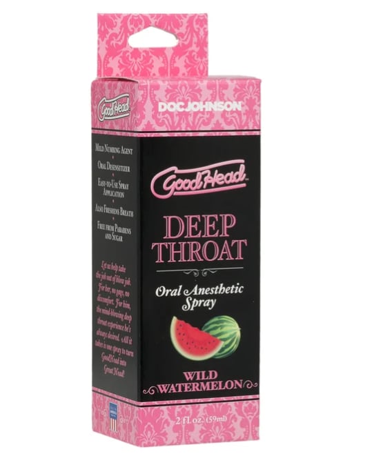 GoodHead Deep Throat Oral Anesthetic Spray