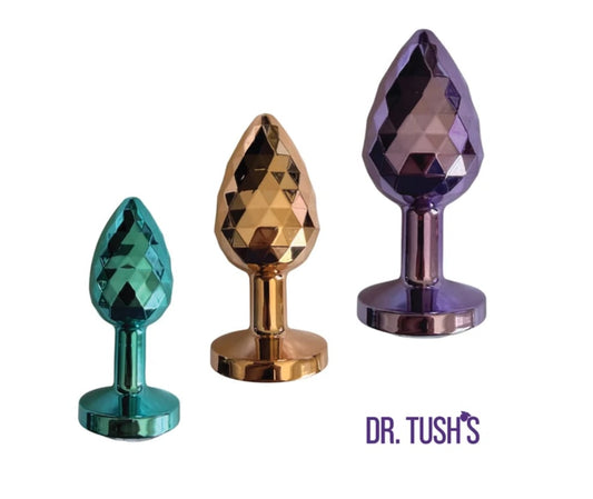 Dr. Tush's Dragon Pearls – 3-Piece Graduated Metal Plug Set