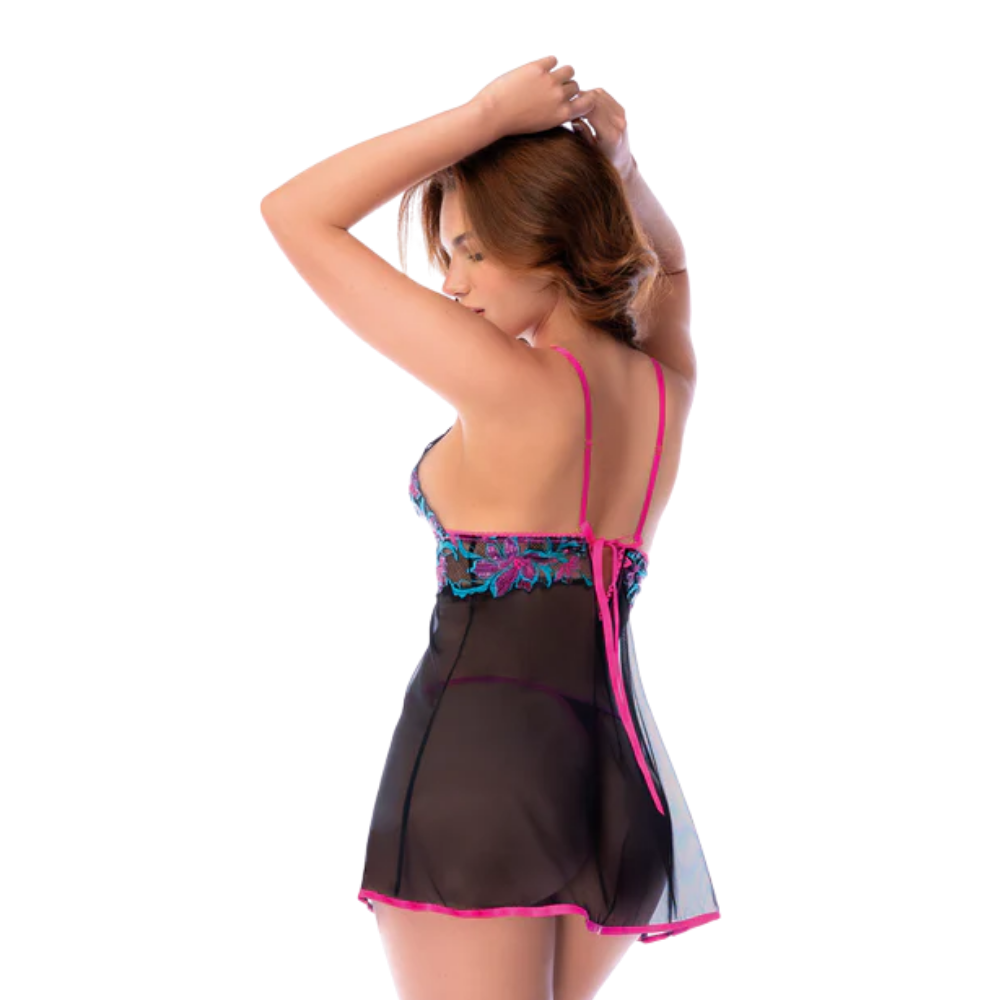 Electric Bloom Babydoll