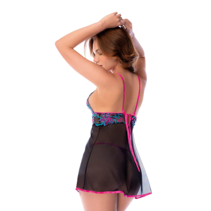 Electric Bloom Babydoll