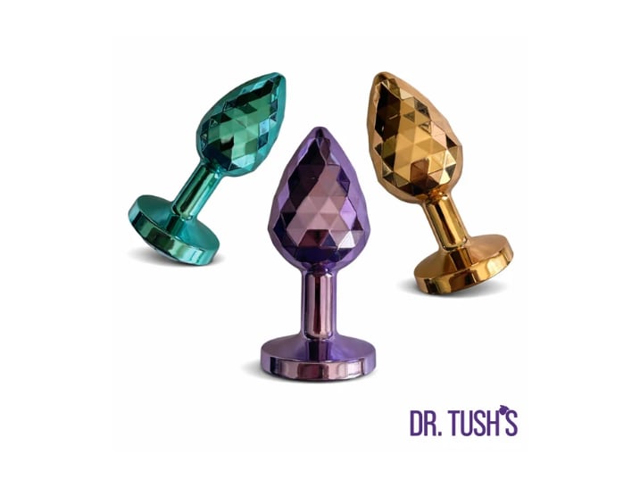 Dr. Tush's Dragon Pearls – 3-Piece Graduated Metal Plug Set