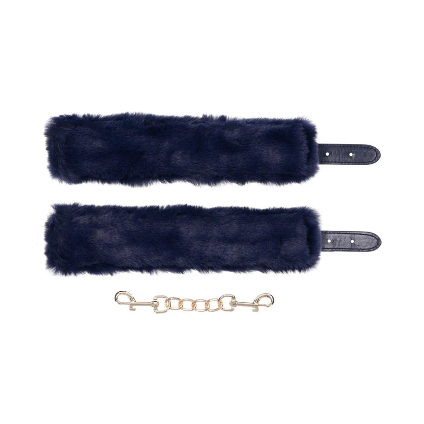 Sex & Mischief Cougar Fur Handcuffs