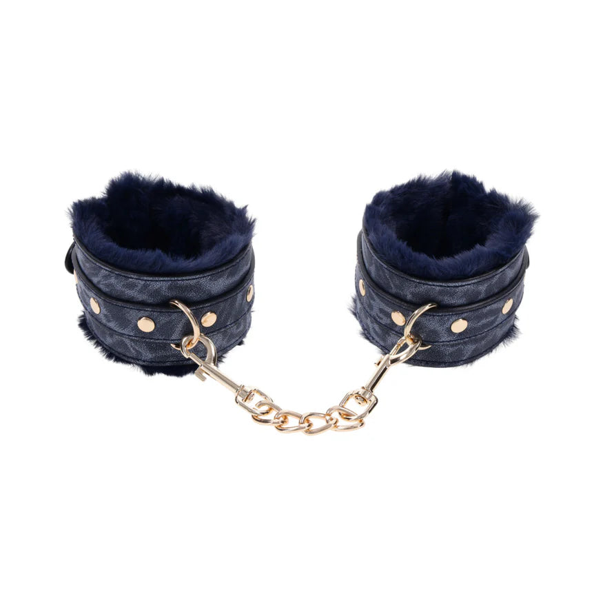 Sex & Mischief Cougar Fur Handcuffs