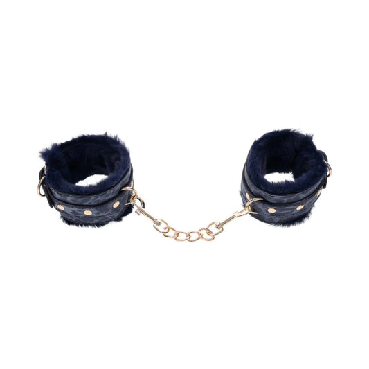 Sex & Mischief Cougar Fur Handcuffs