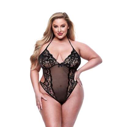 Eco Lace & Mesh Teddy