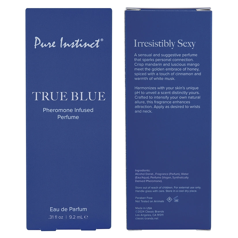 Pure Instinct Pheromone Perfume Spray True Blue