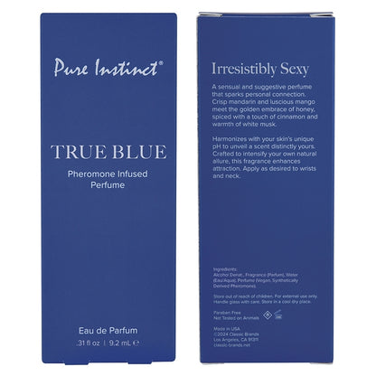 Pure Instinct Pheromone Perfume Spray True Blue