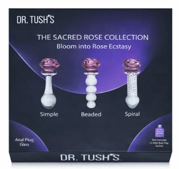 Dr Tush's: Sacred Rose Plug Set