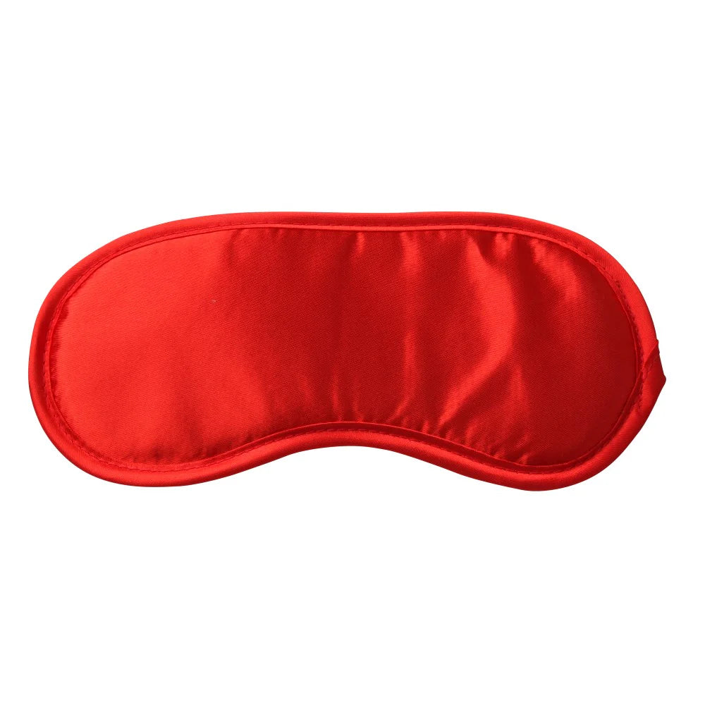 Sex & Mischief Satin Blindfold Red