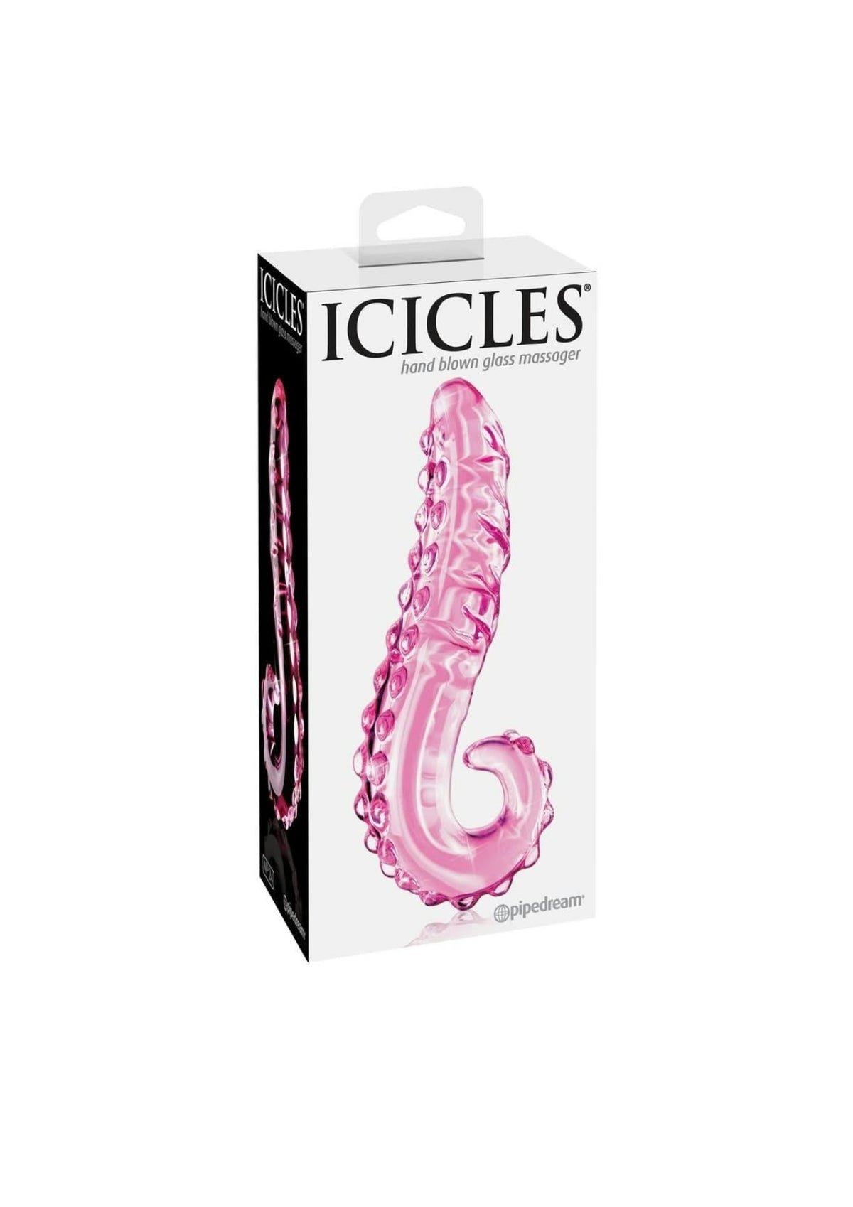 Icicles No. 24 Textured Glass Dildo