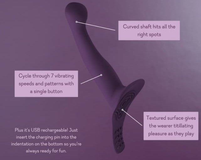 Vibrating Strap-On Attachment